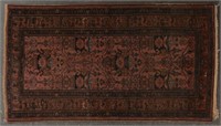 Semi-antique Hamadan rug, approx. 3.6 x 6.2