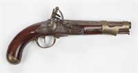 French Charleville Model 1763 percussion pistol
