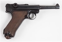 German Erfurt Luger semi-automatic pistol, WWI