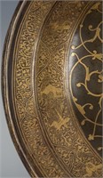 18th CENTURY INDO-PERSIAN GOLD DHAL SEPAR SHIELD
