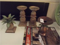 Pinapple Candle Holder Lot