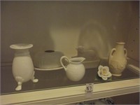 Assorted Decorative White Items