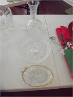 4 pc. Crystal and Glass Set