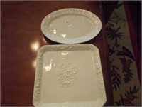 White Decorative Plates