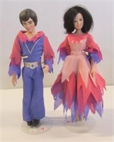 Pair of 1998 Marie Osmond Dolls (Donnie and