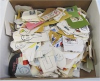 Very large lot of used and unused stamps of