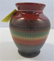 Navajo Indian pottery vase by Cecelia Benally.