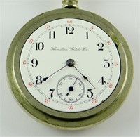 Hamilton, scarce early 7J pocket watch