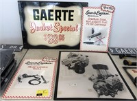 Gaerte Engines Advertising signs