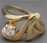 14K Gold .25ct Diamond Ring