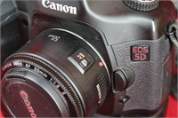 Canon EOS 5D Digital SLR Camera w/Tri-Pod...