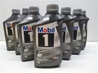 (5) 1 Qt. Bottles of "Mobil"  Transmission Fluid