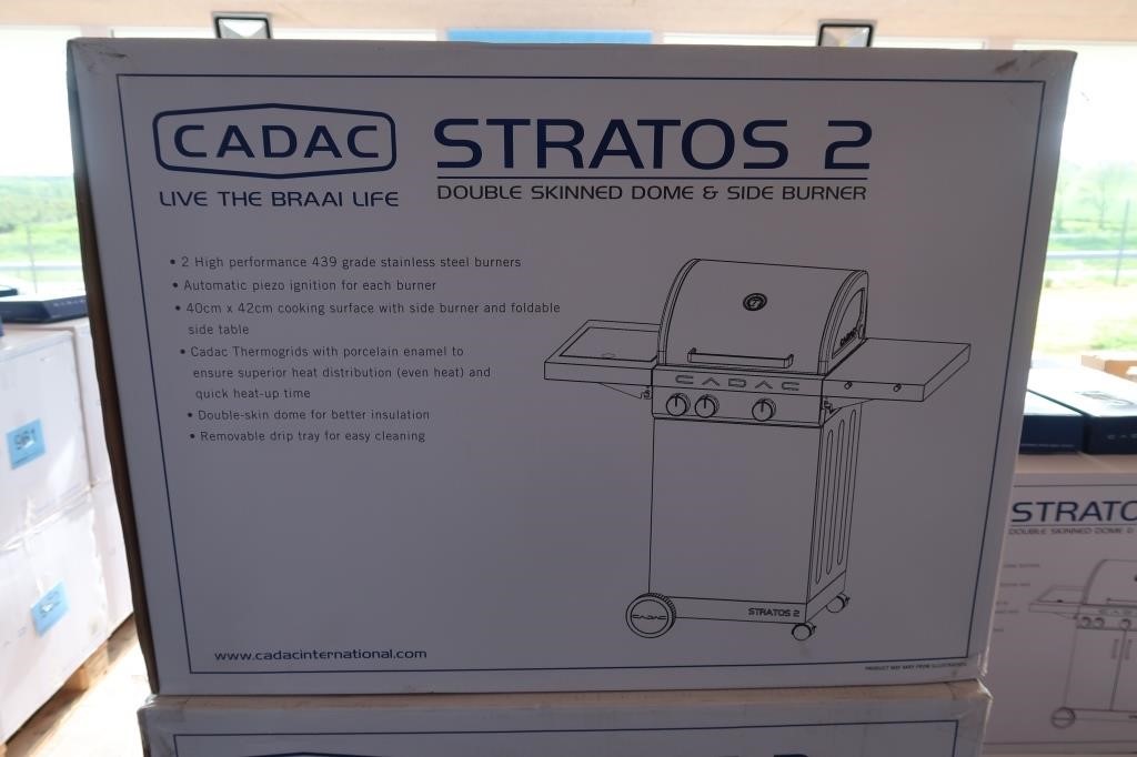 Cadac Stratos 2 brænder + sidebrænder | Campen A/S