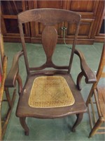 Woven Bottom Chair