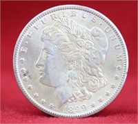 1899-O Morgan Silver Dollar BU
