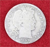 1898-O  Barber Silver Half Dollar