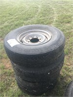 LOT OF USED TIRES