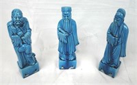 3 Chinese Porcelain Figures