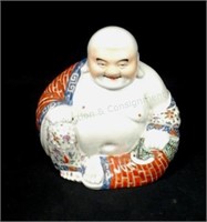 Chinese Glazed Ceramic Buddha Figure
