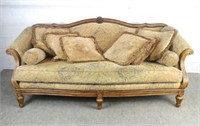 Thomasville Wood Frame Upholstered Couch