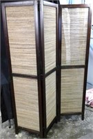 3 Panel Wood Privacy Screen Room Divider