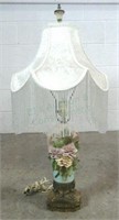 Porcelain Flower Table Lamp