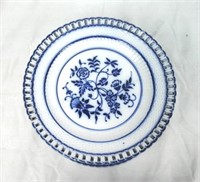 12 German Waechtersbach Blue & White Plates