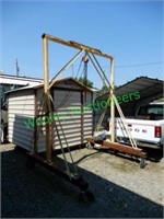 Shop-Built Gantry Crane W/ Pulley