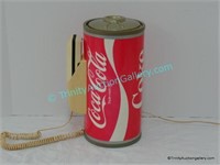 1970's Coca Cola Soda Can Style Telephone