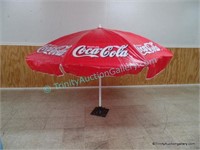 New Coca Cola Vinyl Patio Table Umbrella