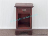 Antique Mahogany Bed Side Night Stand