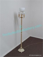 Antique ca.1940's Pole Style Torch Lamp