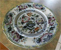 Extensive English Ironstone dinner service with serving pieces, marked Formosa