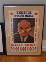 Harry S Truman Framed Pieces