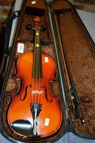 St. Antonio half size violin by Shimro, model 400, | Bargain Hunt 