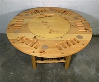 Alpine Style Poker Table