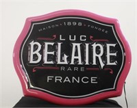 Illuminated NEON Pub Sign 'Luc Belaire', France