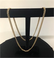 44" Long 14k YG Cuban Link Chain 176 Grams