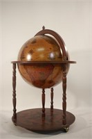 Italian Flip Top Globe Bar