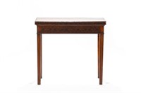 CHIPPENDALE STYLE GEORGE II GAMES TABLE