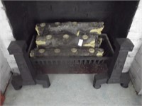 Tealight Candle Fireplace Log Set