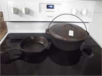 Cast Iron Pot and Pan