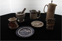 Vintage Ceramic, Marble, Toby Mug,