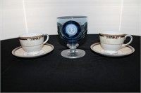 OLYMPICS Wedgwood Hand Cut Goblet Limited Edition