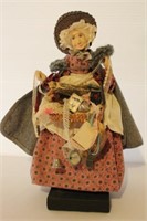 Rose Dolhanyk, Street Peddler Hand Crafted Doll
