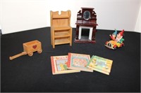 Miniature Furniture, Books, Corgi Noddy Car