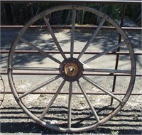 50" Wooden Implement Wheel