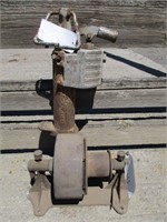 Hydraulic Rail Jack and Flat Belt Pulley w/Clutch