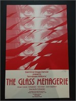 The Glass Menagerie Signed Theatre Poster