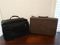 Leather Laptop Bag & Samsonite Briefcase